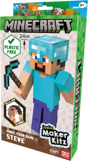 Grande figurine 3D de Steve (env. 25 cm)