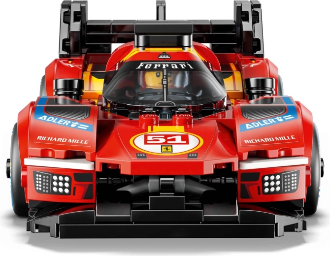 Une apparence de course authentique de Ferrari