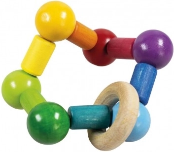 Hochet multicolore DETOA