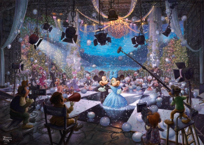 Puzzle Schmidt Disney - célébration des 100 ans, 1000 pièces