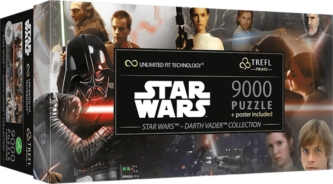 Trefl Prime UFT Star Wars – collection Darth Vader 9000 pièces