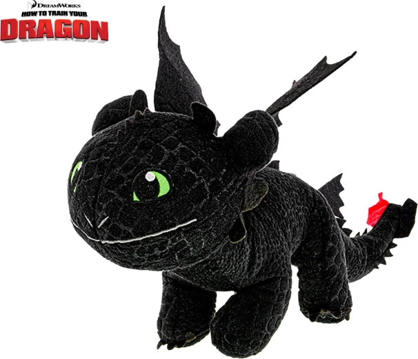 Dragon en peluche Krokmou (Toothless) 15 cm