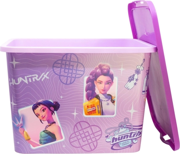 Capacité de 23 l pour jouets et jeux de construction