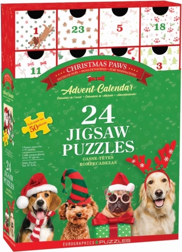 Calendrier de l’Avent Pattes de Noël