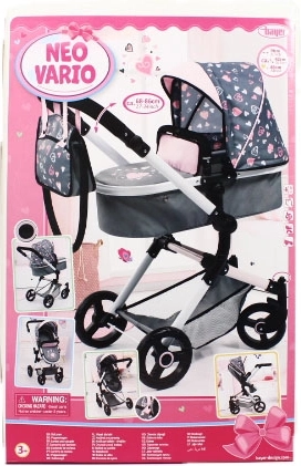 Poussette pour poupées Bayer Combi Neo Vario