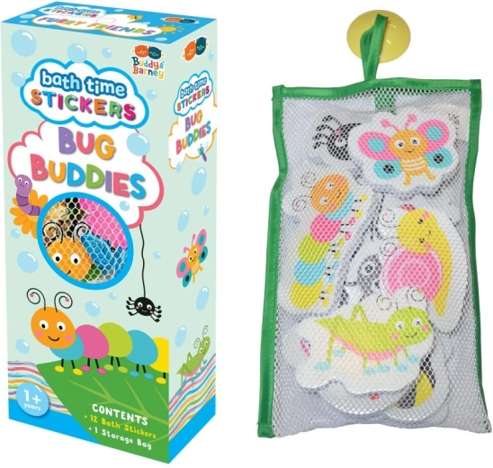 Buddy & Barney Vie des insectes – set d’autocollants de bain pour enfants