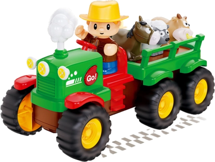 Lumières, sons et bouton GO