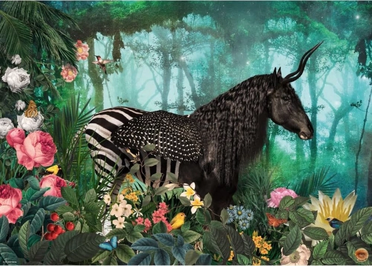 Puzzle 1000 pièces – Faune fantastique : Équidés