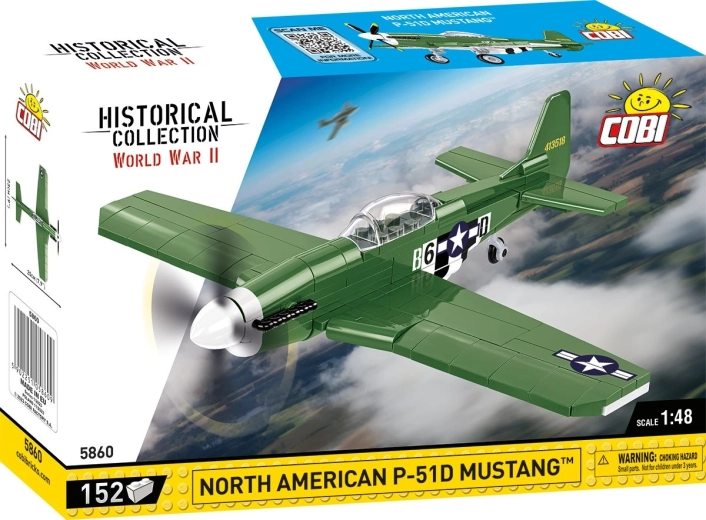 Kit de montage d'avion P-51D Mustang COBI