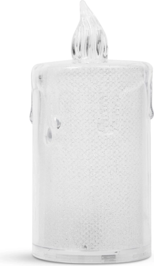 Bougie décorative LED à lumière blanche chaude
