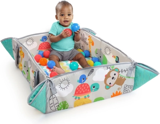 5-en-1 : du tapis d’éveil au parc sécurisé