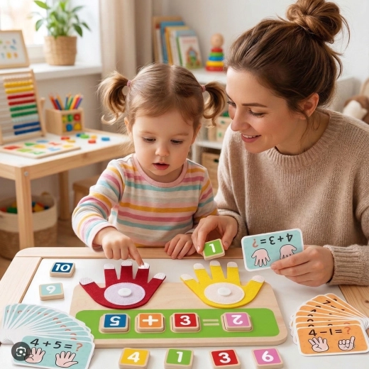 Premières additions et soustractions en jouant
