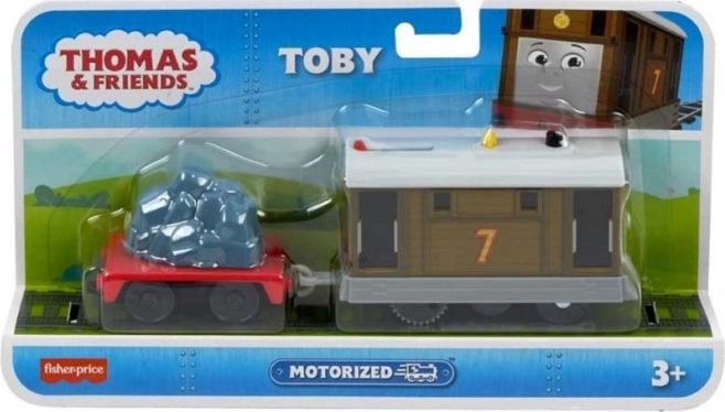 Locomotive motorisée Toby de la collection Thomas et ses amis