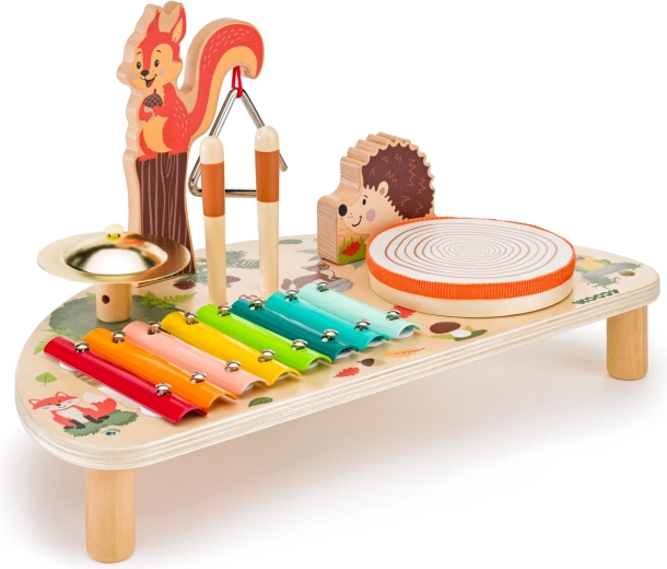 Motifs forestiers et design adapté aux enfants