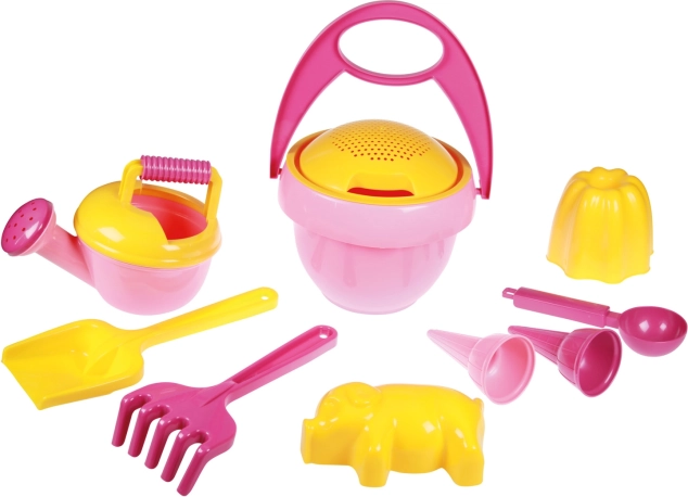 Ensemble de jouets de sable pour enfants - 10 pièces