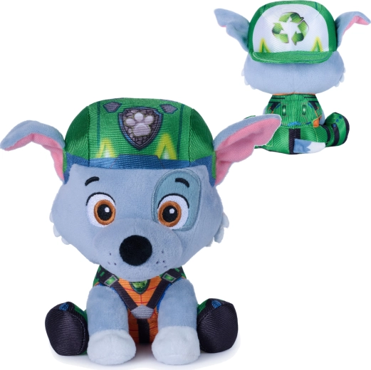Paw Patrol : Dinosaures – peluche Rocky 15 cm