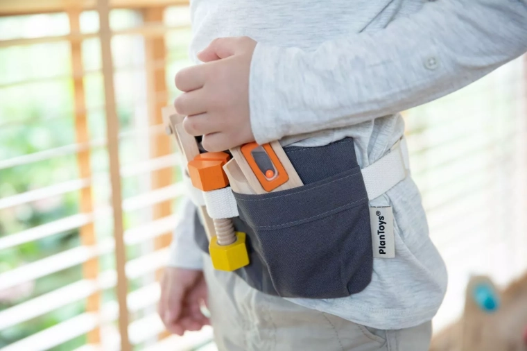 Sac et ceinture pour petits bricoleurs