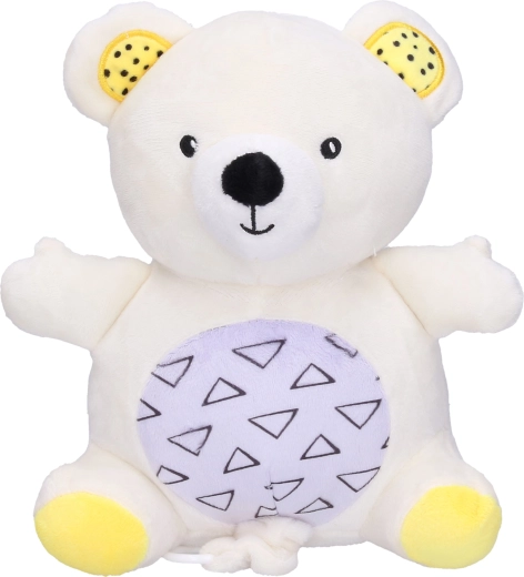 Ours en peluche à remonter avec berceuse, 19 cm