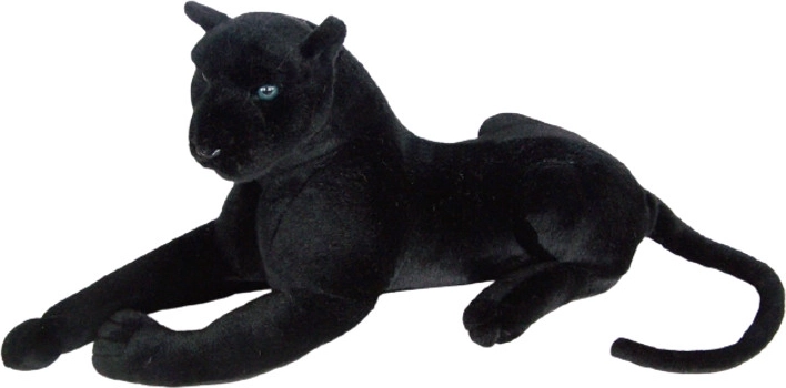 Panthère noire en peluche 60 cm