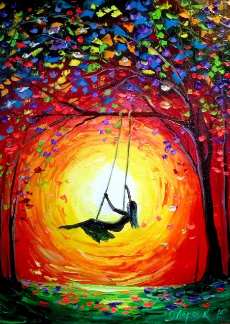 Profitez du puzzle souvenirs d'enfance 1000 pièces