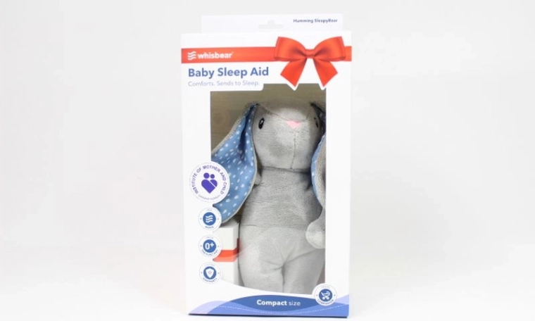 Whisbear doudou lapin Felek avec bruit blanc