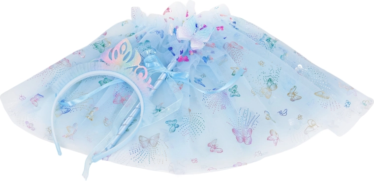 Un style bleu magique avec un papillon