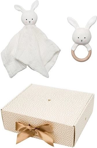 Jabadabado coffret cadeau pour bébé Lapin