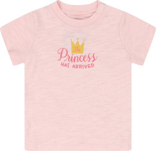 Dirkje t-shirt fille rose à manches courtes