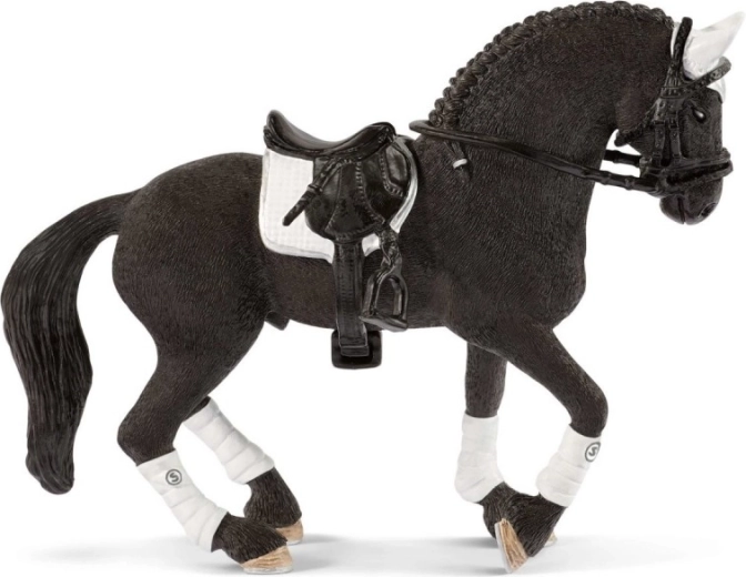 Figurine de cheval frison