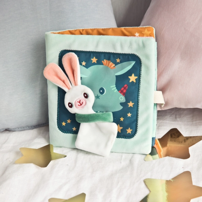 Livre textile d’activités Lilliputiens petit dragon Joe et son doudou