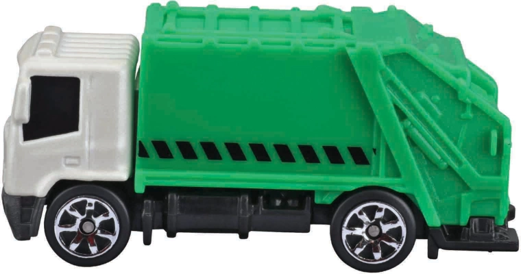 Carrosserie en métal avec détails en plastique