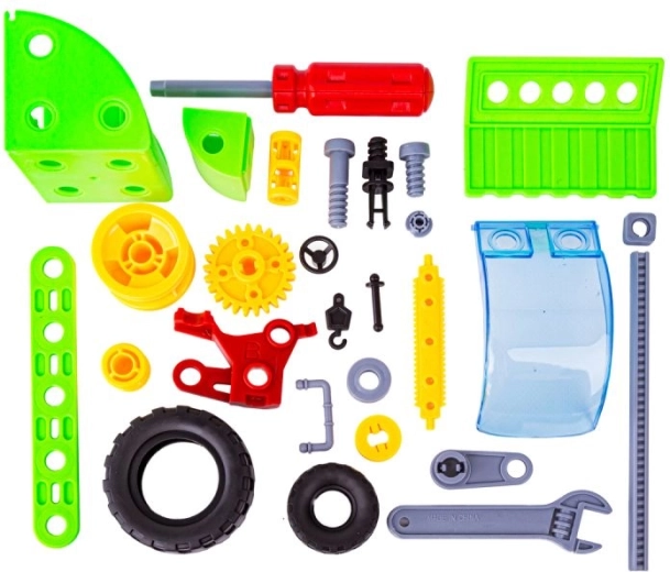Vissage et montage : outils et éléments de fixation inclus dans l’emballage
