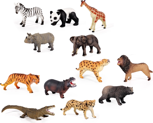 Animal safari doux - 1 pièce