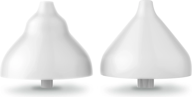 Embouts en silicone souples et nettoyage facile