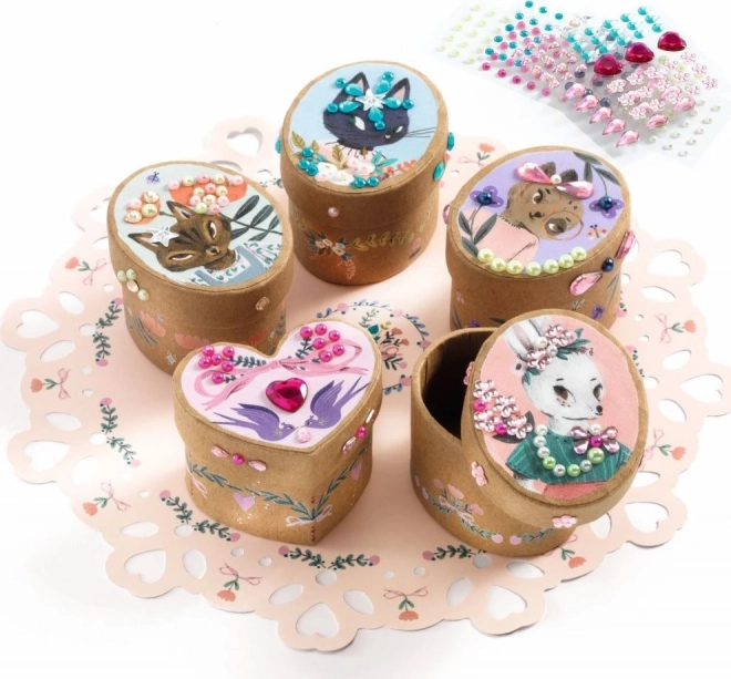 Djeco Kit Créatif Boîtes à Décorer