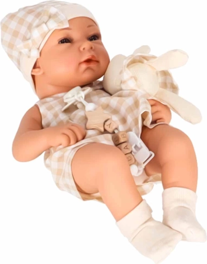 Poupée bébé réaliste avec accessoires
