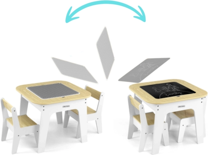 Plateau de jeu réversible
