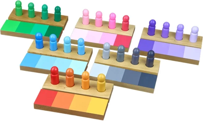 Nuances délicates pour s’entraîner à percevoir les couleurs