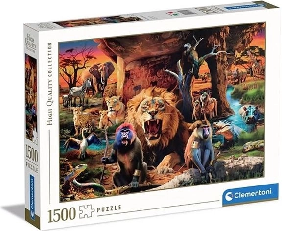 Puzzle Clementoni The Tribal Society 1500 pièces
