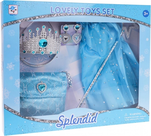 Coffret pour petite princesse avec robe et accessoires