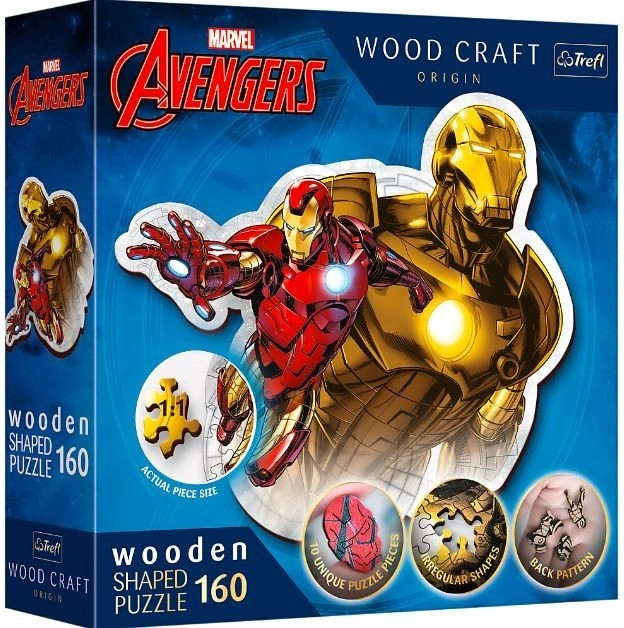 Puzzle en bois MARVEL Heroes 160 pièces