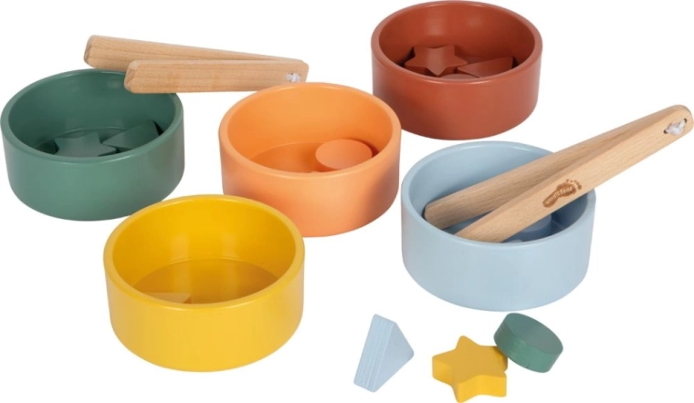 Bol en bois Montessori pour le tri