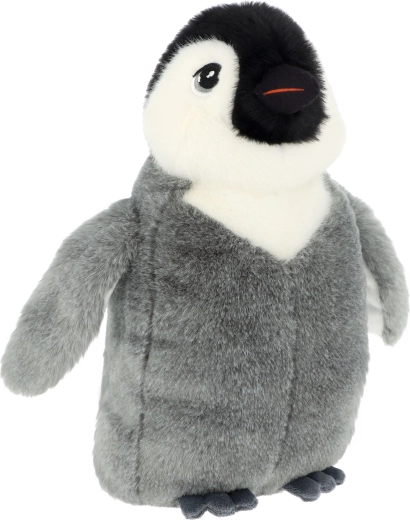 Bébé manchot empereur en peluche Keeleco 30 cm