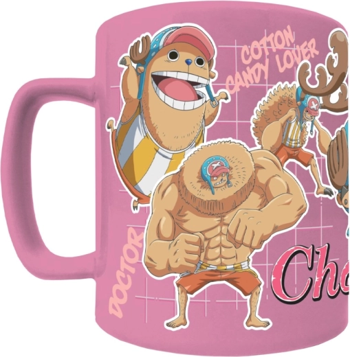 One Piece mug en céramique avec manchon textile Chopper