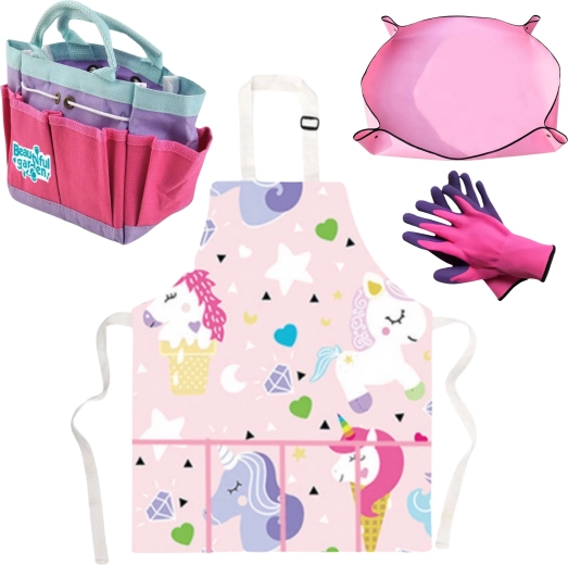 Tablier pratique et sac à poches