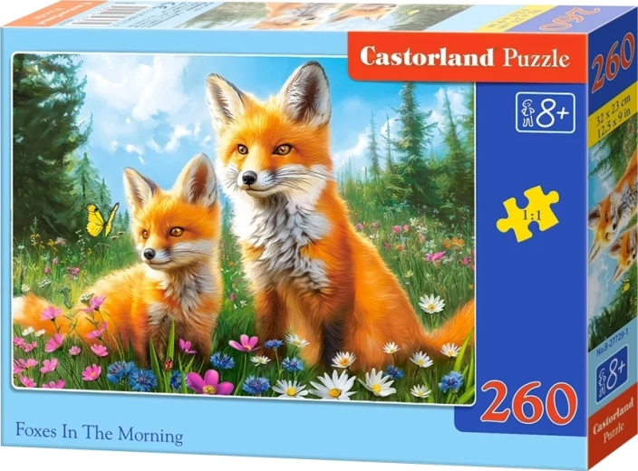 Puzzle Castorland Matin de renard, 260 pièces