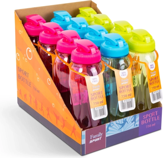 Contenance de 750 ml pour une journée active
