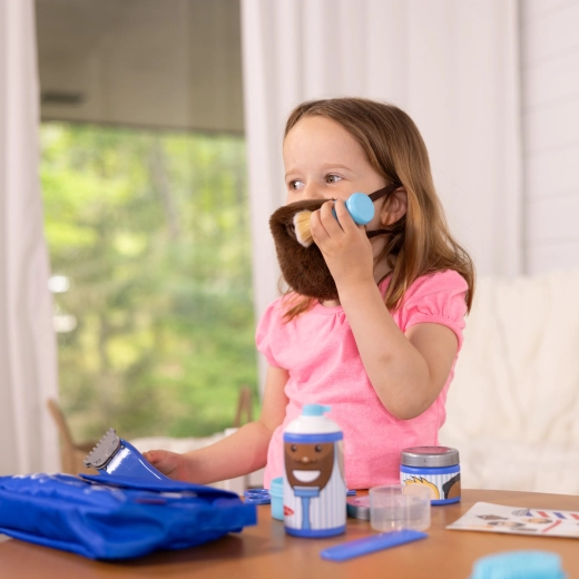 Fausse barbe amusante à enfiler pour le jeu de rôle