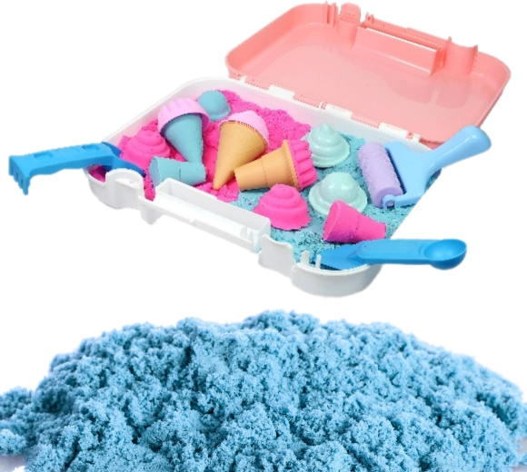 1 kg de sable cinétique coloré
