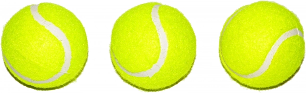Balles de tennis 3 pcs